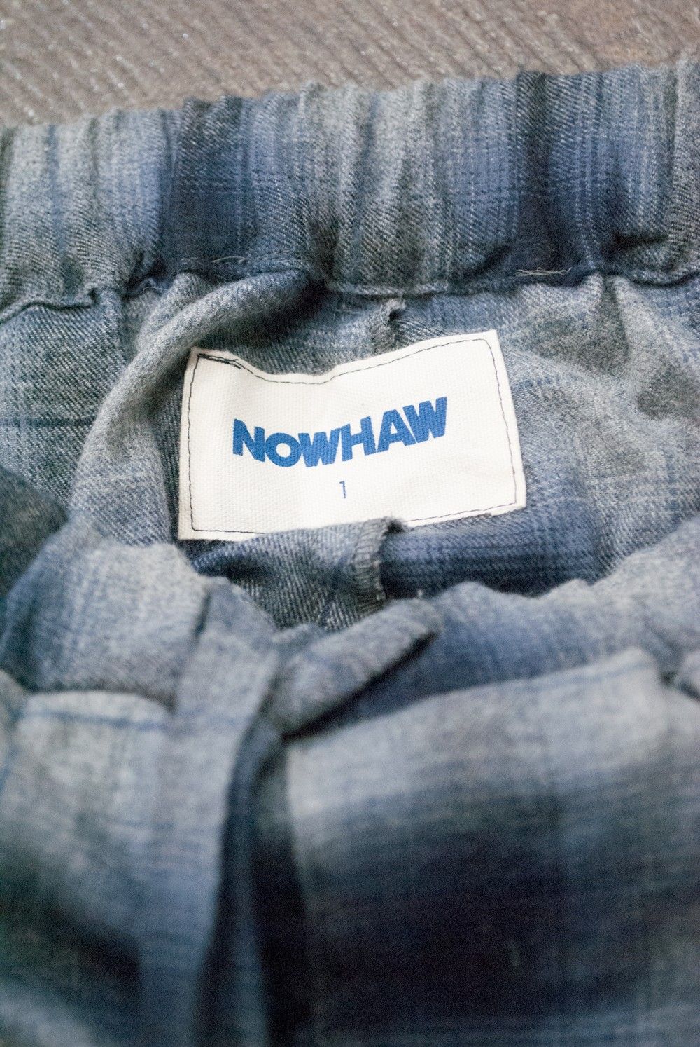 【ラスト1点】"day long"pajama(NAVY Ombre Check)【セットアップ】【ユニセックス】