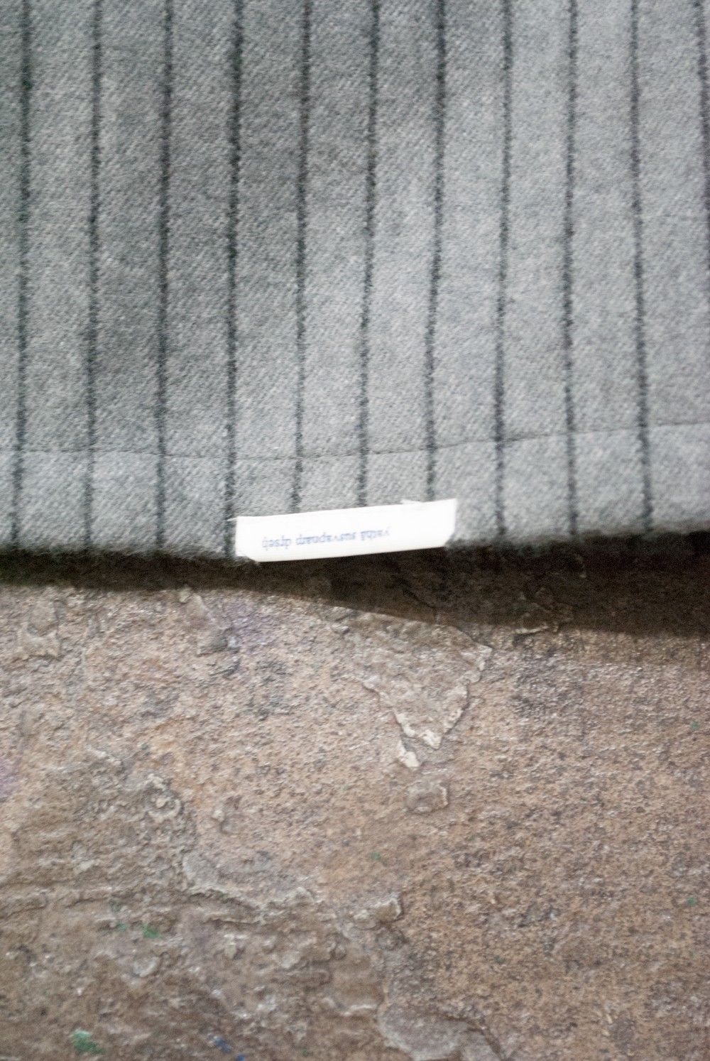【ラスト1点】"day long"pajama(GRAY Shaggy Stripe)【セットアップ】【ユニセックス】