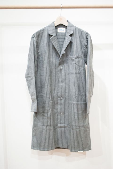 【ラスト1点】"day long"pajama(GRAY Shaggy Stripe)【セットアップ】【ユニセックス】