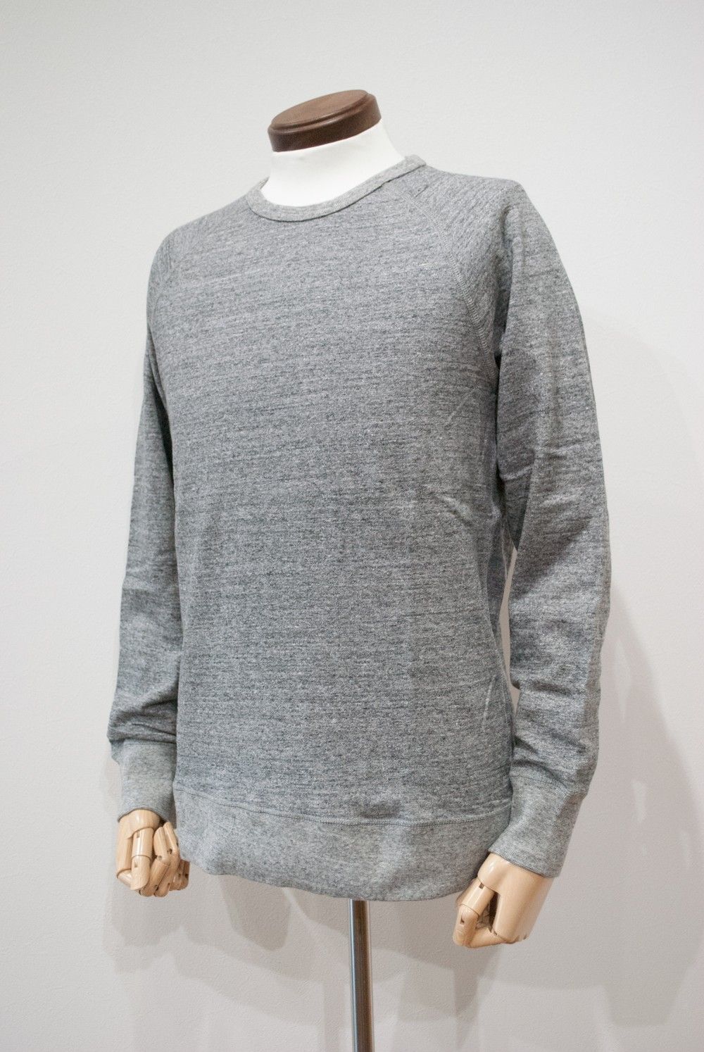 【定番人気】Crew Neck Sweat/クルーネックスウェット(CHARCOAL)