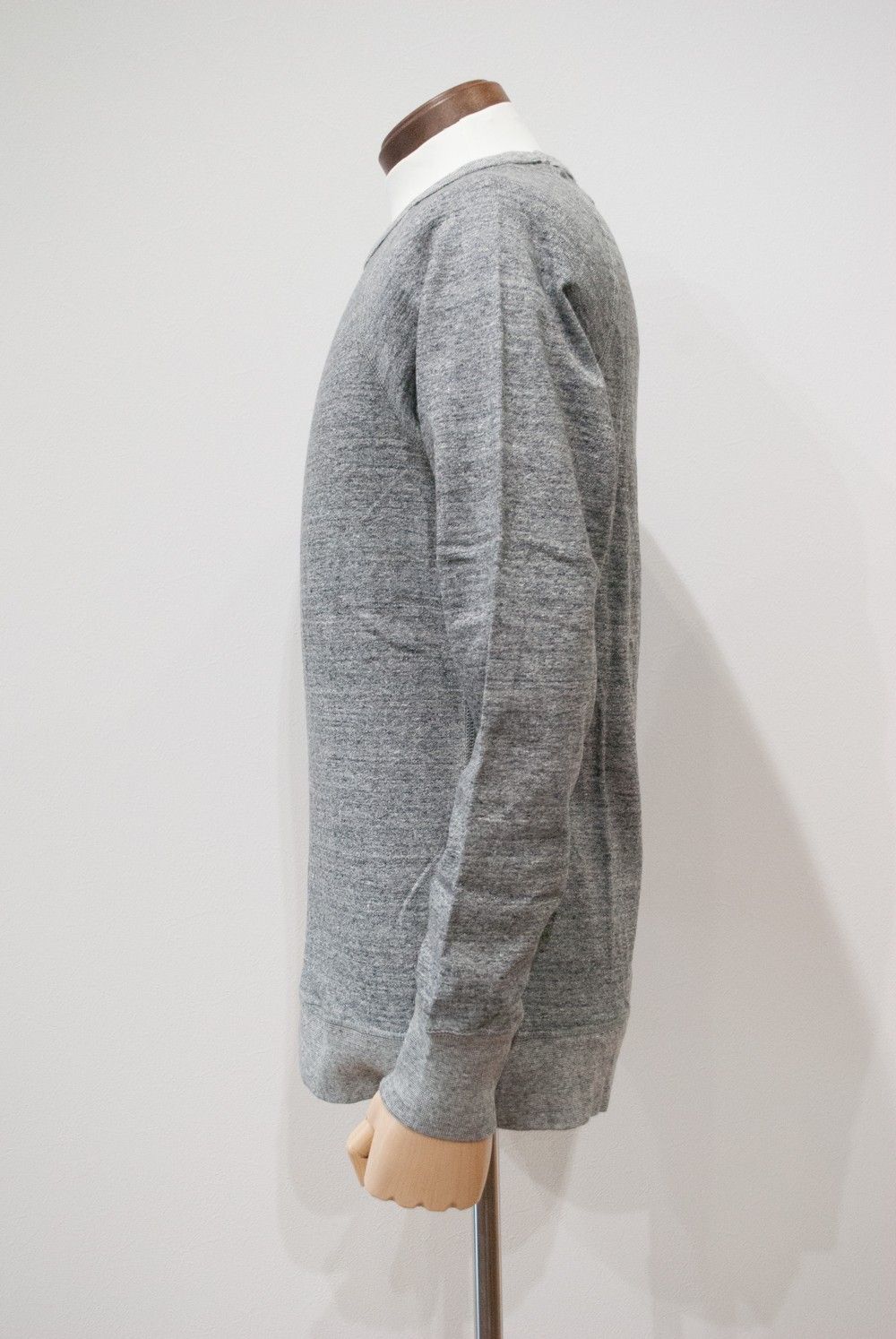 【定番人気】Crew Neck Sweat/クルーネックスウェット(CHARCOAL)
