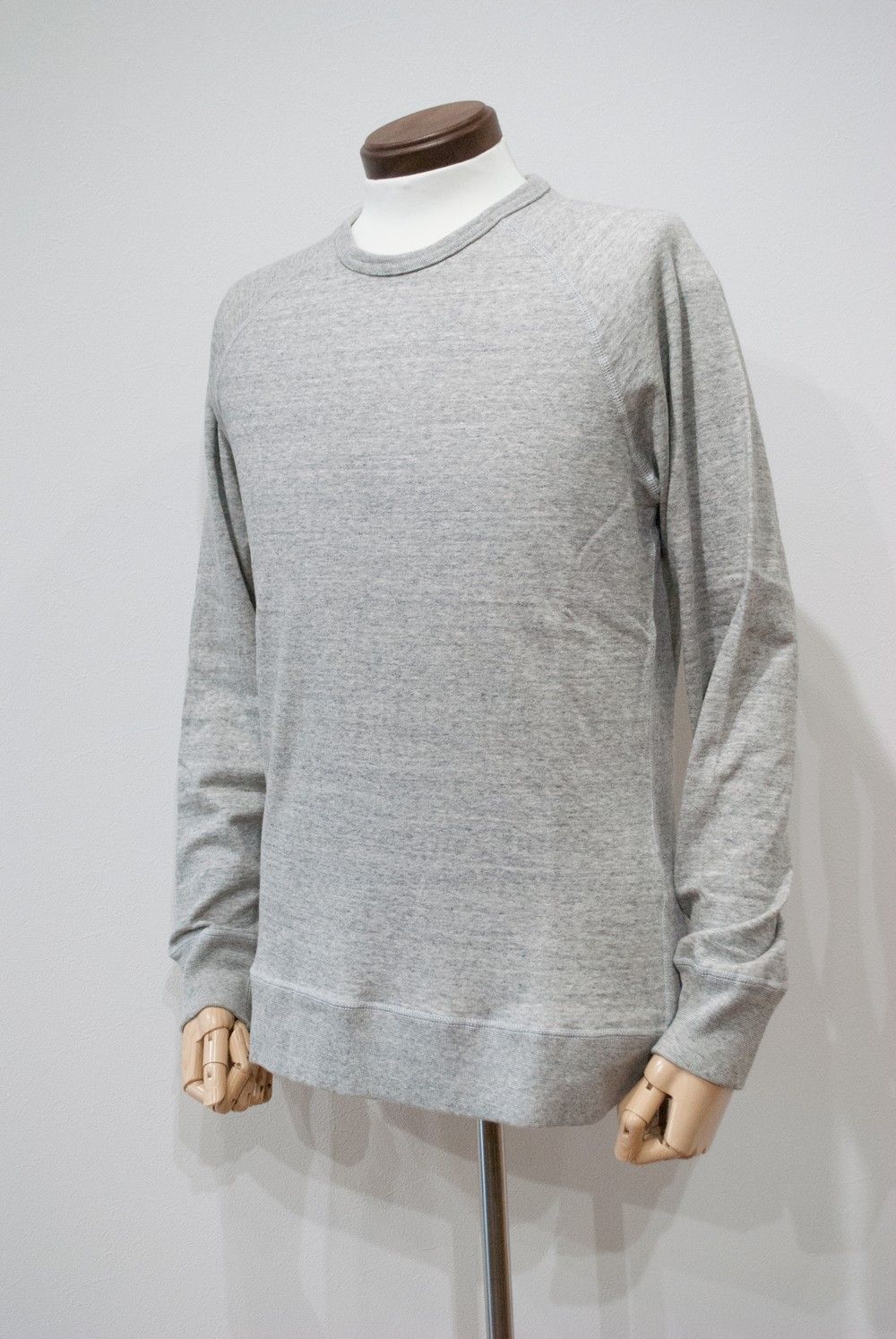 【定番人気】Crew Neck Sweat/クルーネックスウェット(LIGHT GRAY)