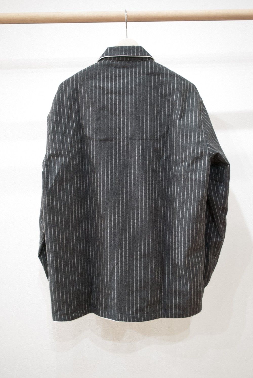 "rib me"pajama(CHARCOAL Shaggy Stripe)【セットアップ】【ユニセックス】