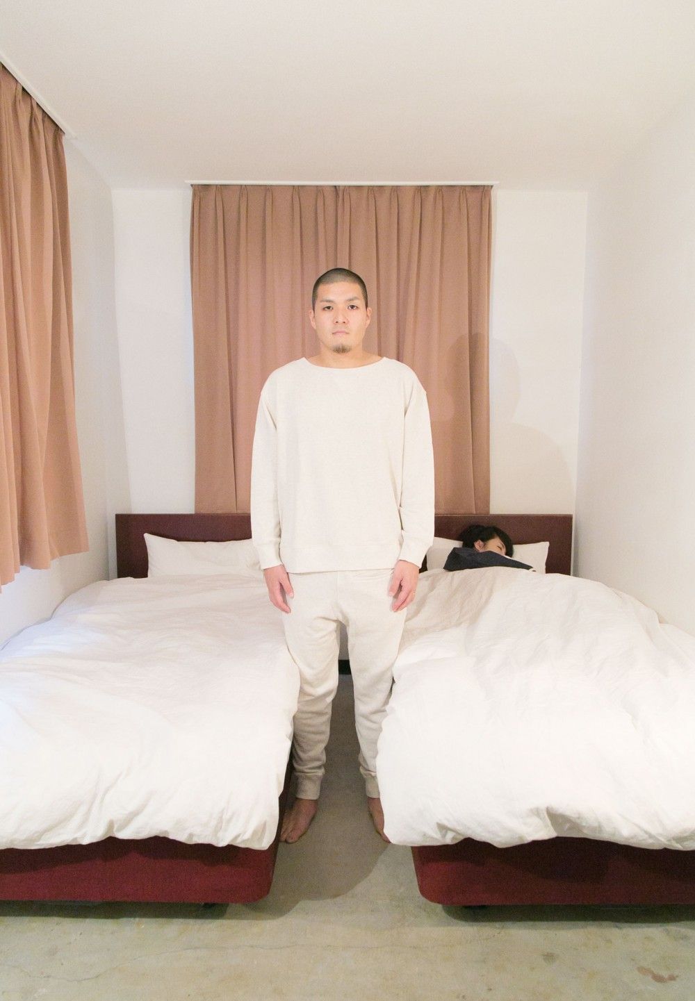 【ラスト1点】"WOK" sweat shirts 【ユニセックス】(WHITE)