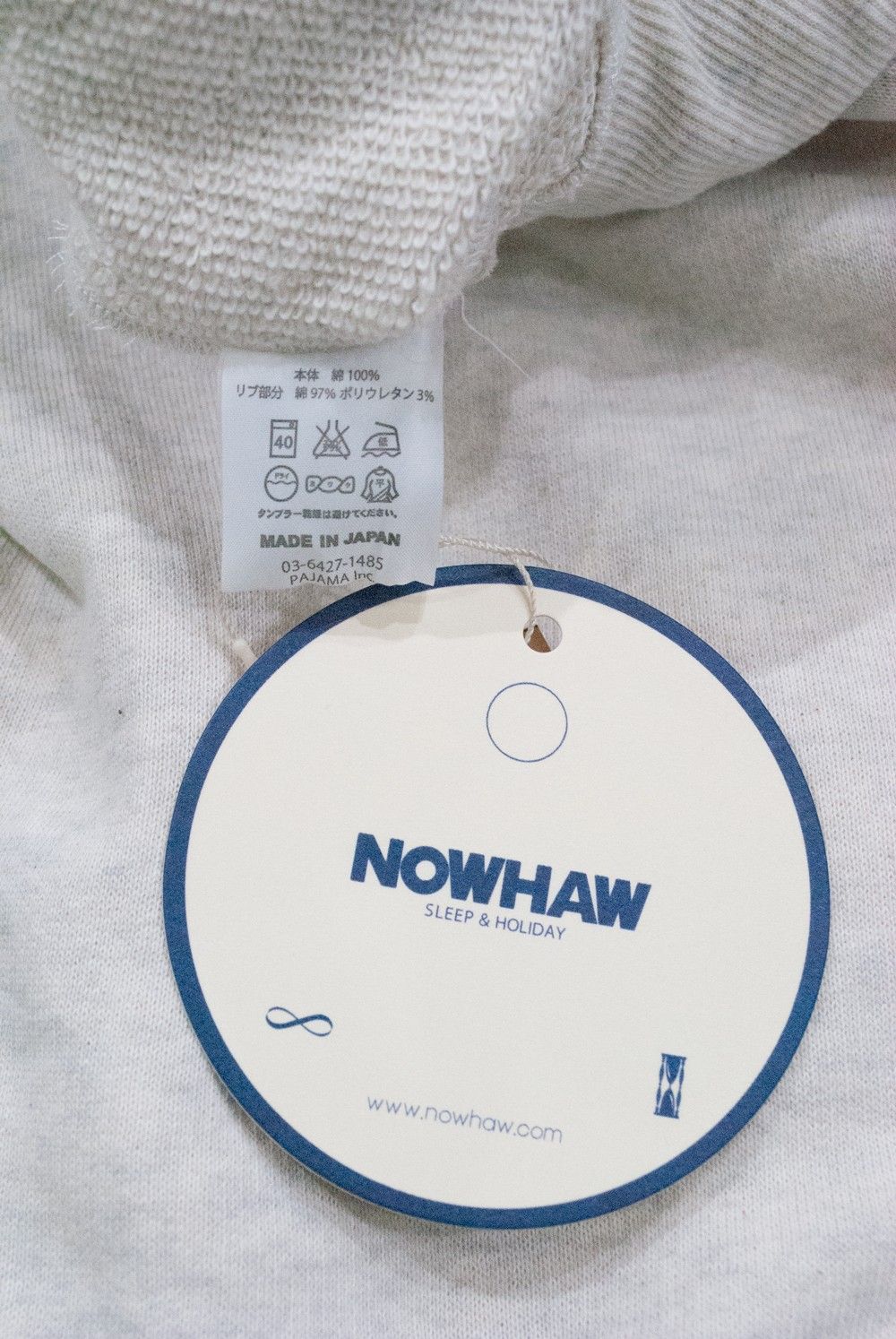 "WOK" sweat pants 【ユニセックス】(WHITE)