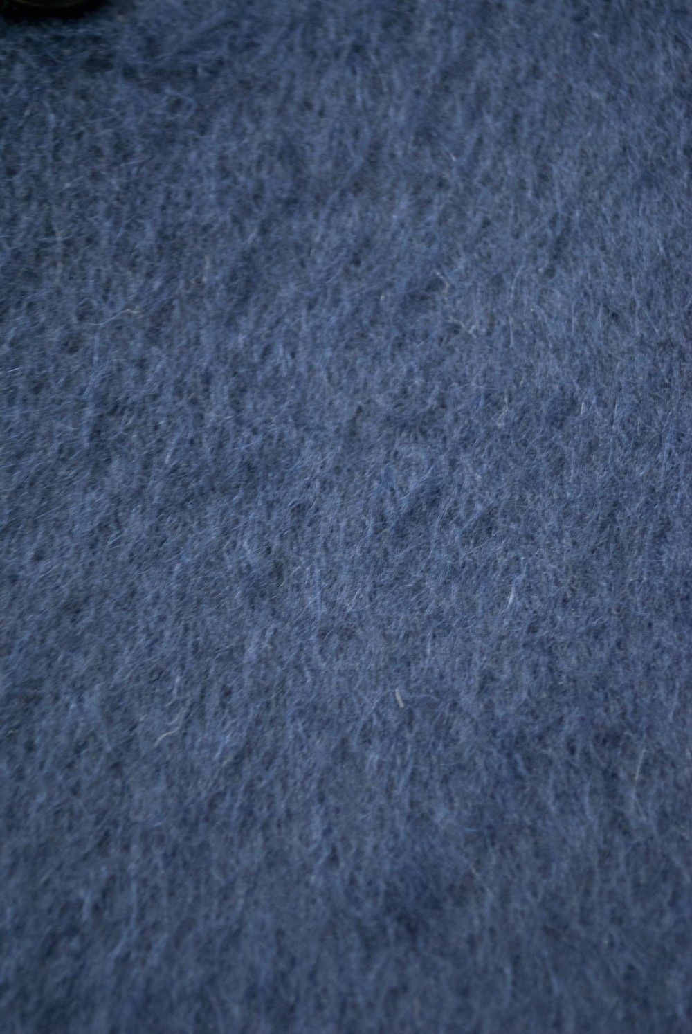 【ラスト1点】【16AW】ALPACA SHAGGY SHAWL COLLAR COAT(NAVY)