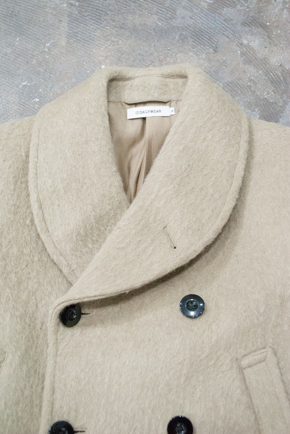 ID DAILYWEAR - 【ラスト1点】【16AW】ALPACA SHAGGY SHAWL COLLAR ...