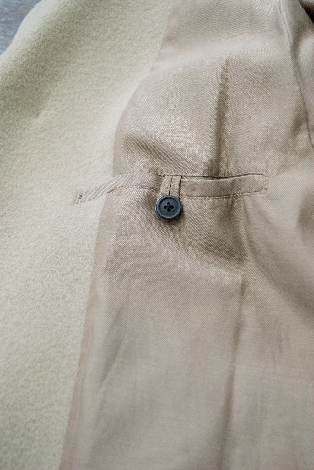 【ラスト1点】【16AW】WOOL BALMACAAN COAT(BEIGE)