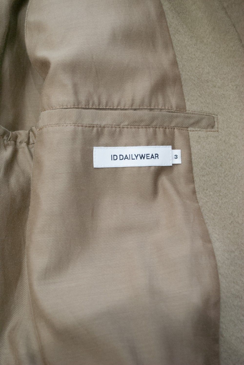 【ラスト1点】【16AW】WOOL BALMACAAN COAT(BEIGE)