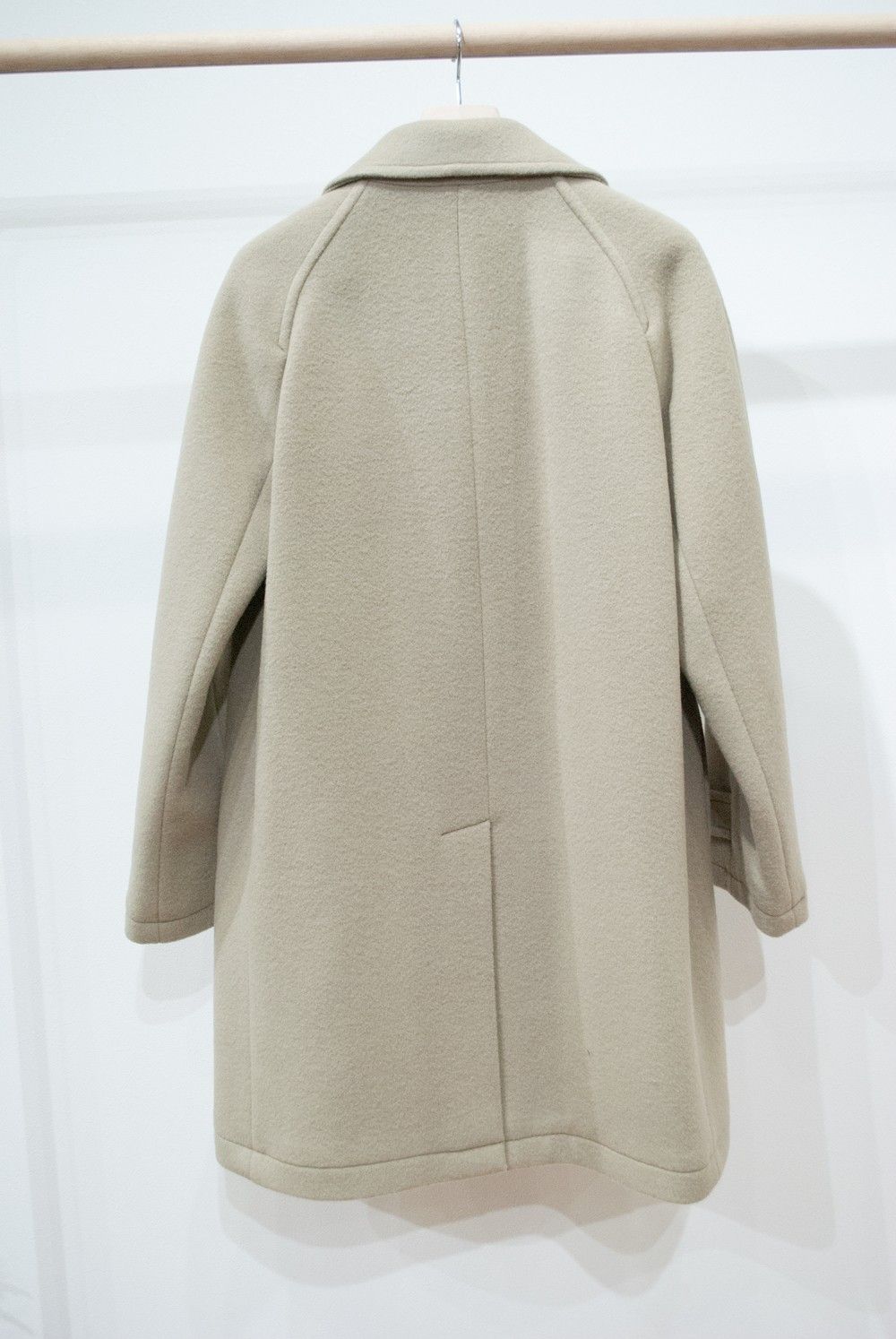 【ラスト1点】【16AW】WOOL BALMACAAN COAT(BEIGE)