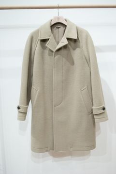 【ラスト1点】【16AW】WOOL BALMACAAN COAT(BEIGE)
