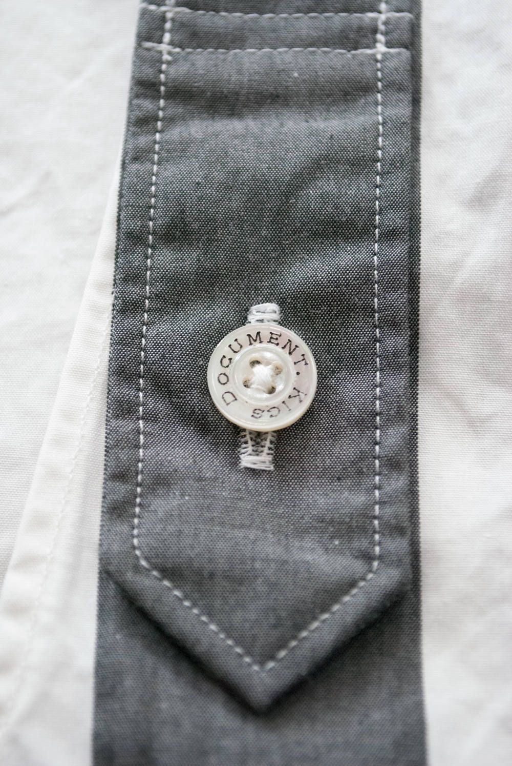 Premium Cotton Basic Shirt(GRAY)【ユニセックス】