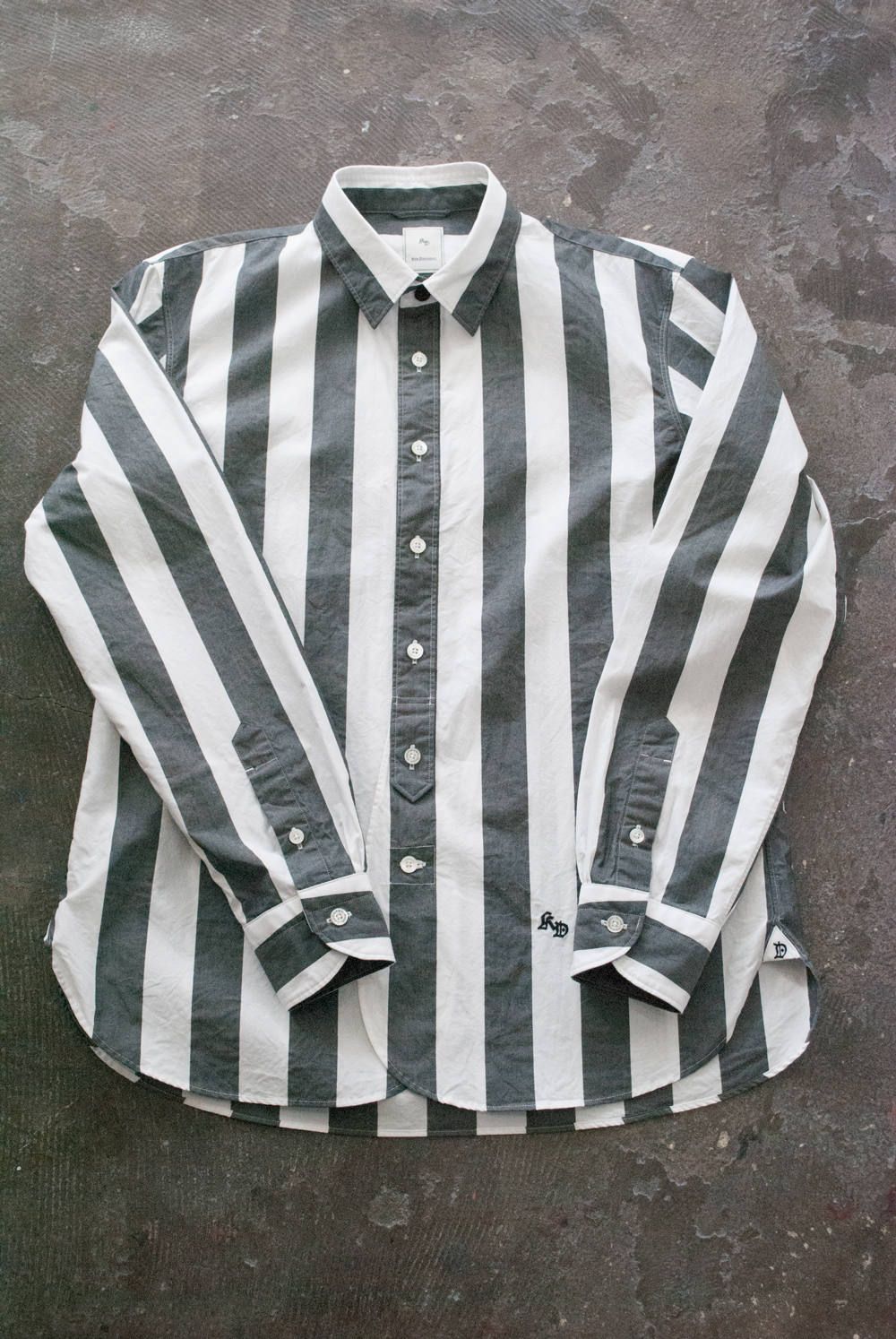 Premium Cotton Basic Shirt(GRAY)【ユニセックス】