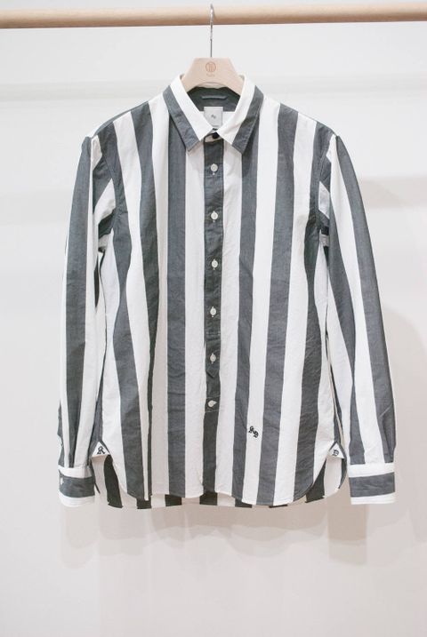 Premium Cotton Basic Shirt(GRAY)【ユニセックス】