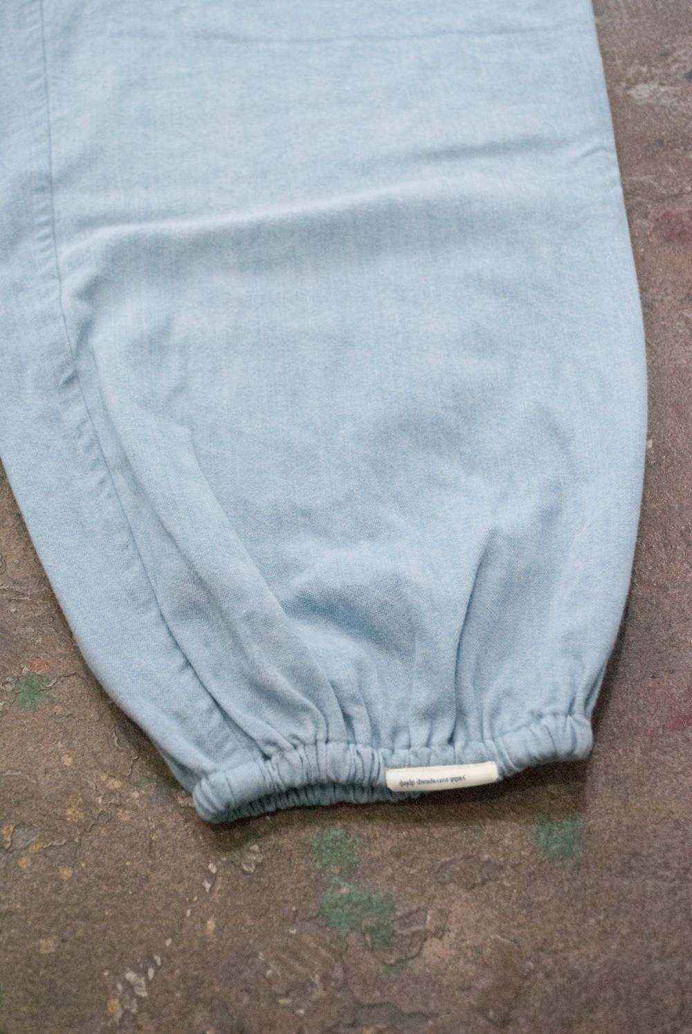 【定番人気】"oriental"pajama(BLEACH DENIM)【ユニセックス】【セットアップ】