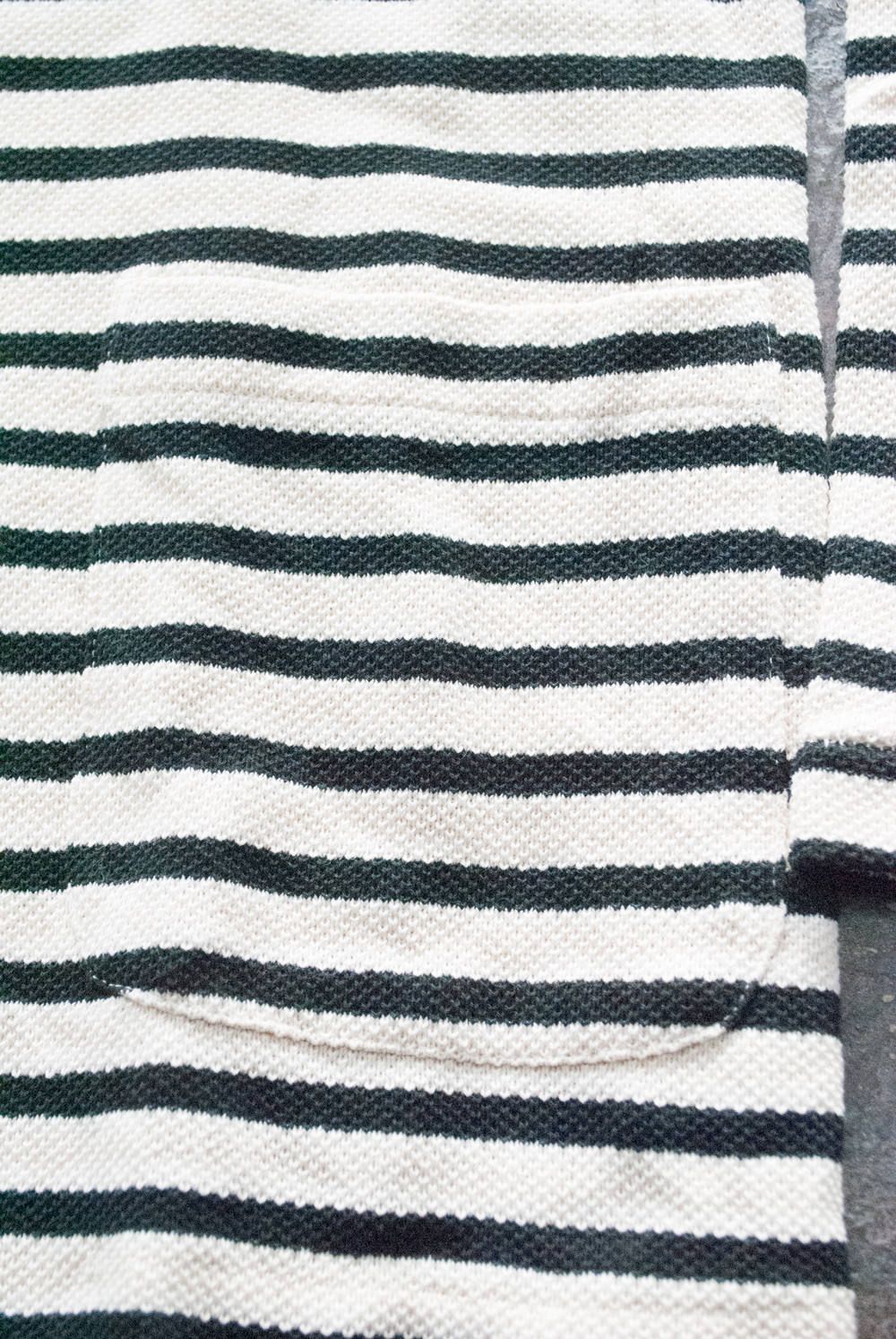 【ラスト1点】Jacket Cardigan(OFF WHITE×BLACK)
