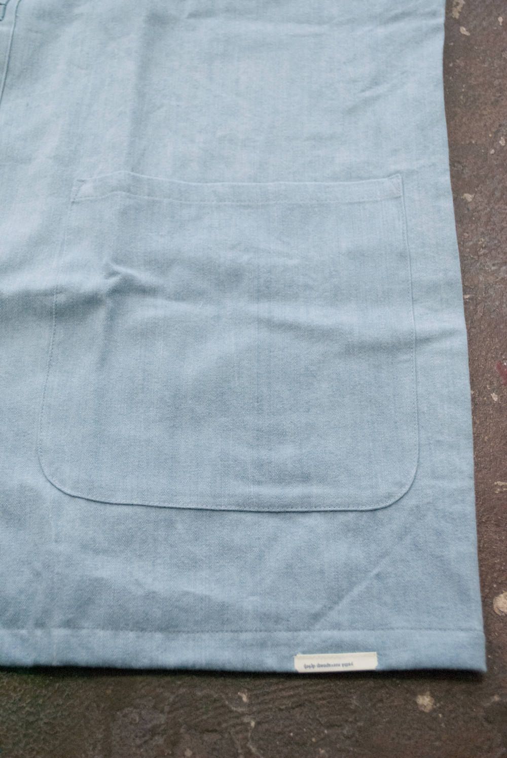 【定番人気】"oriental"pajama(BLEACH DENIM)【ユニセックス】【セットアップ】