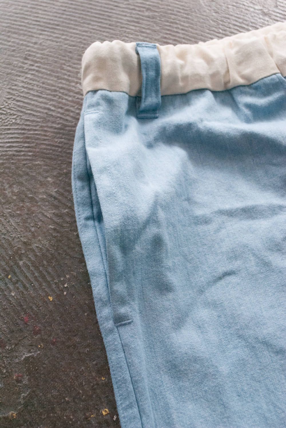 【ラスト1点】【定番人気】"day"pajama(BLEACH DENIM)【ユニセックス】【セットアップ】