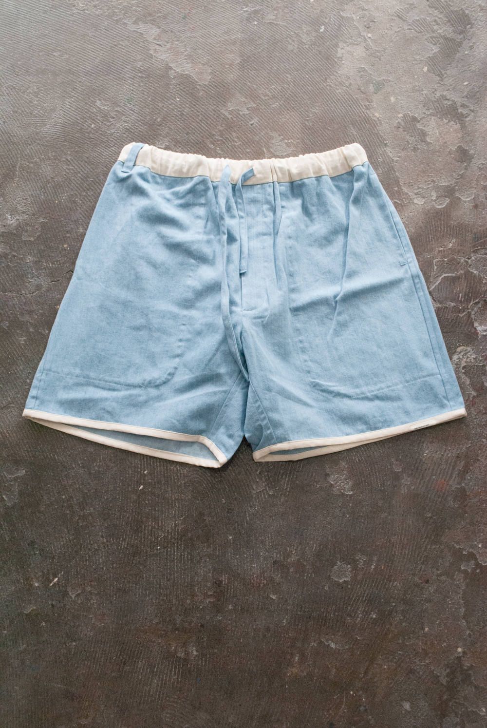【ラスト1点】【定番人気】"day long"pajama(BLEACH DENIM)【ユニセックス】【セットアップ】
