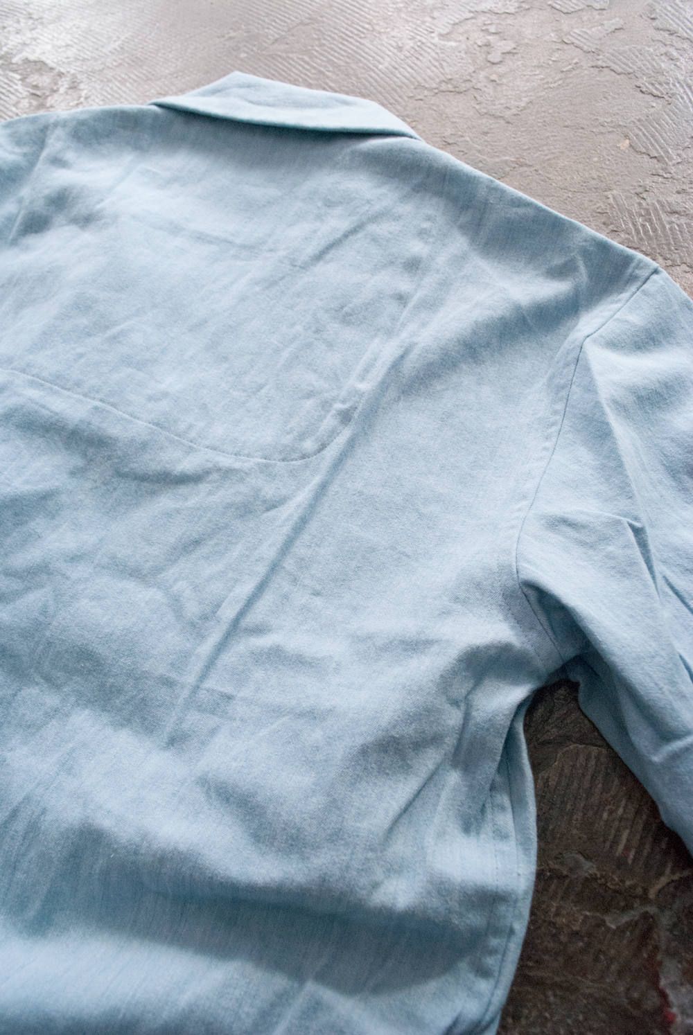 【ラスト1点】【定番人気】"day long"pajama(BLEACH DENIM)【ユニセックス】【セットアップ】