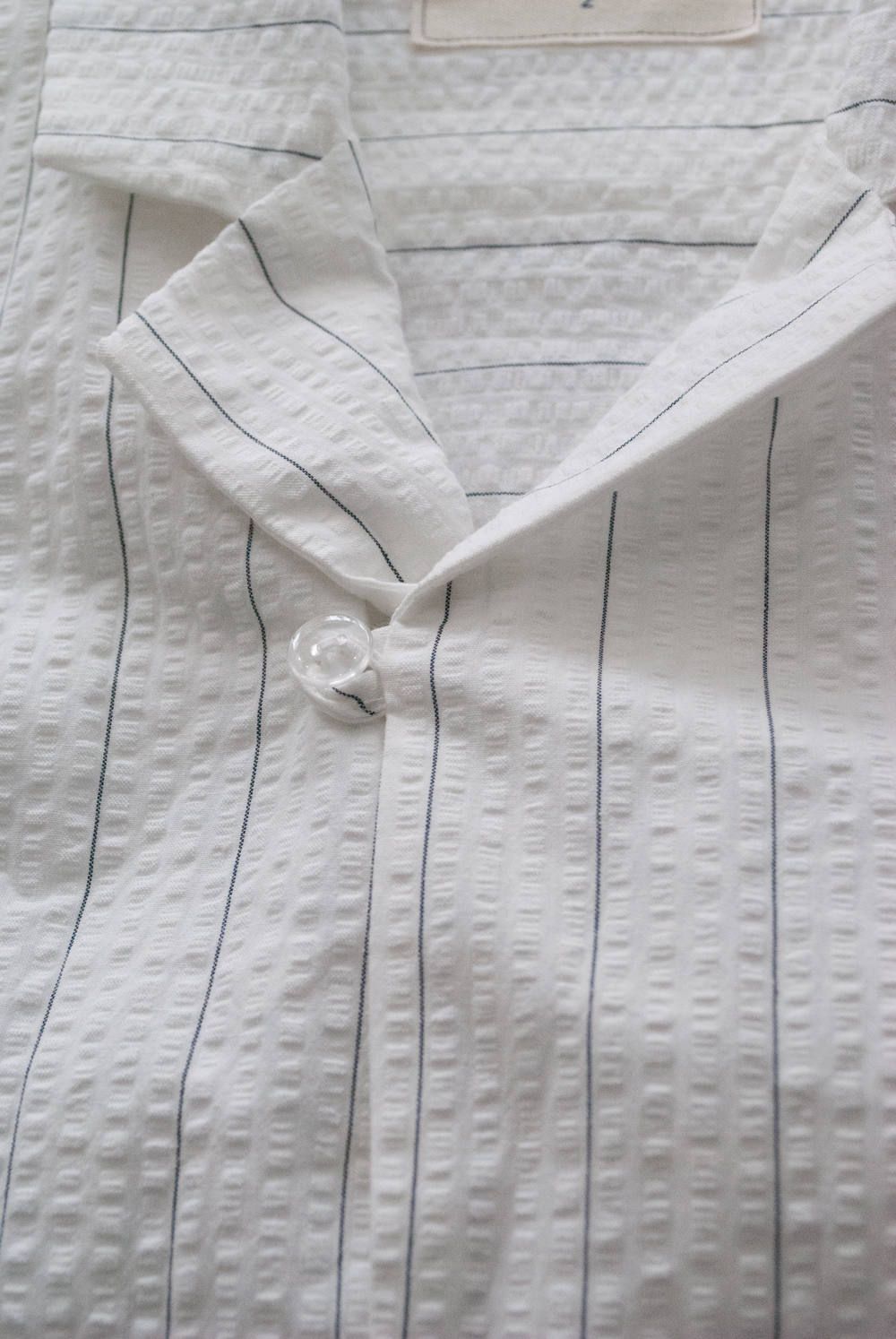 【ラスト1点】"day"pajama seer sucker(WHITE×NAVY)【ユニセックス】【セットアップ】