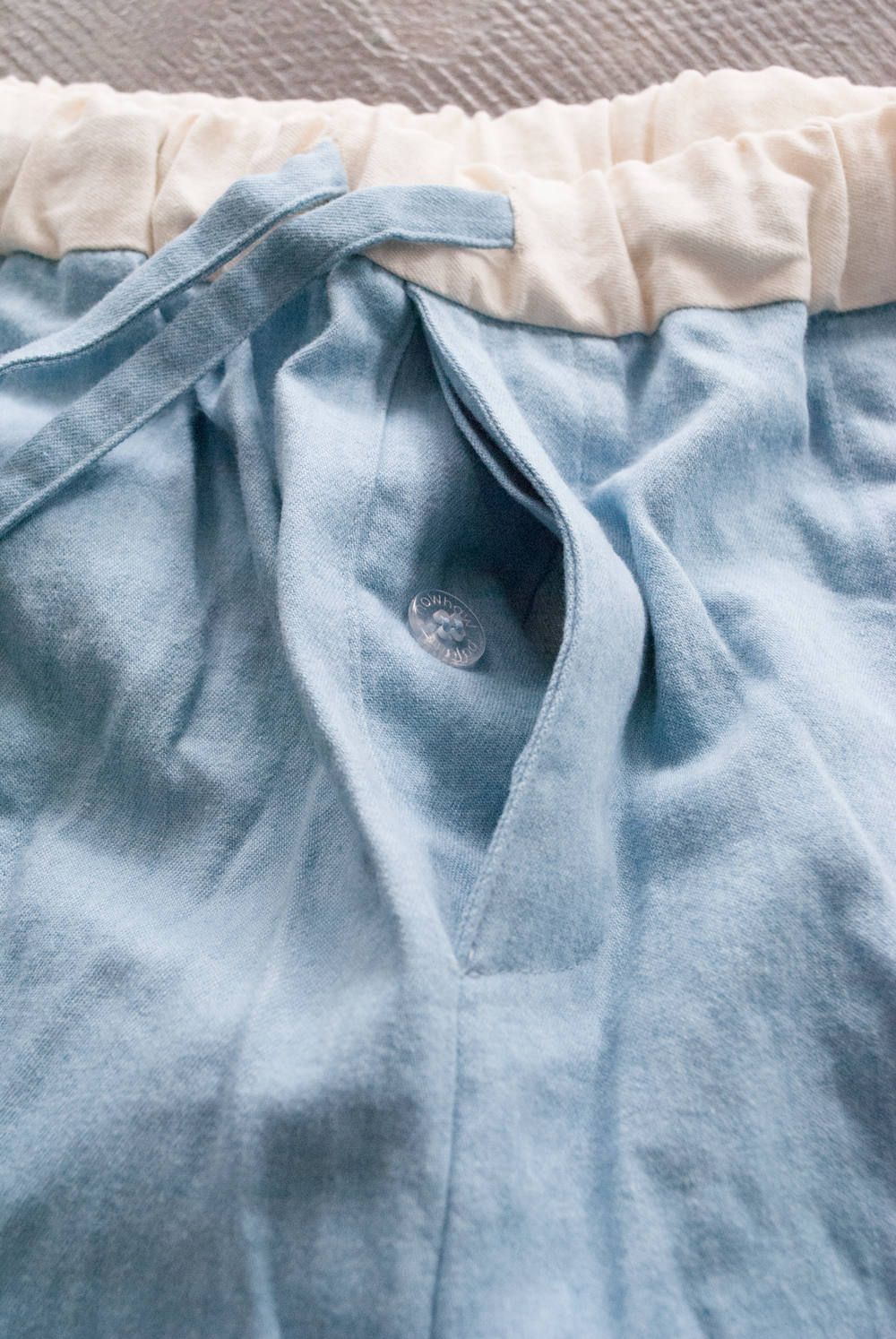 【ラスト1点】【定番人気】"day"pajama(BLEACH DENIM)【ユニセックス】【セットアップ】