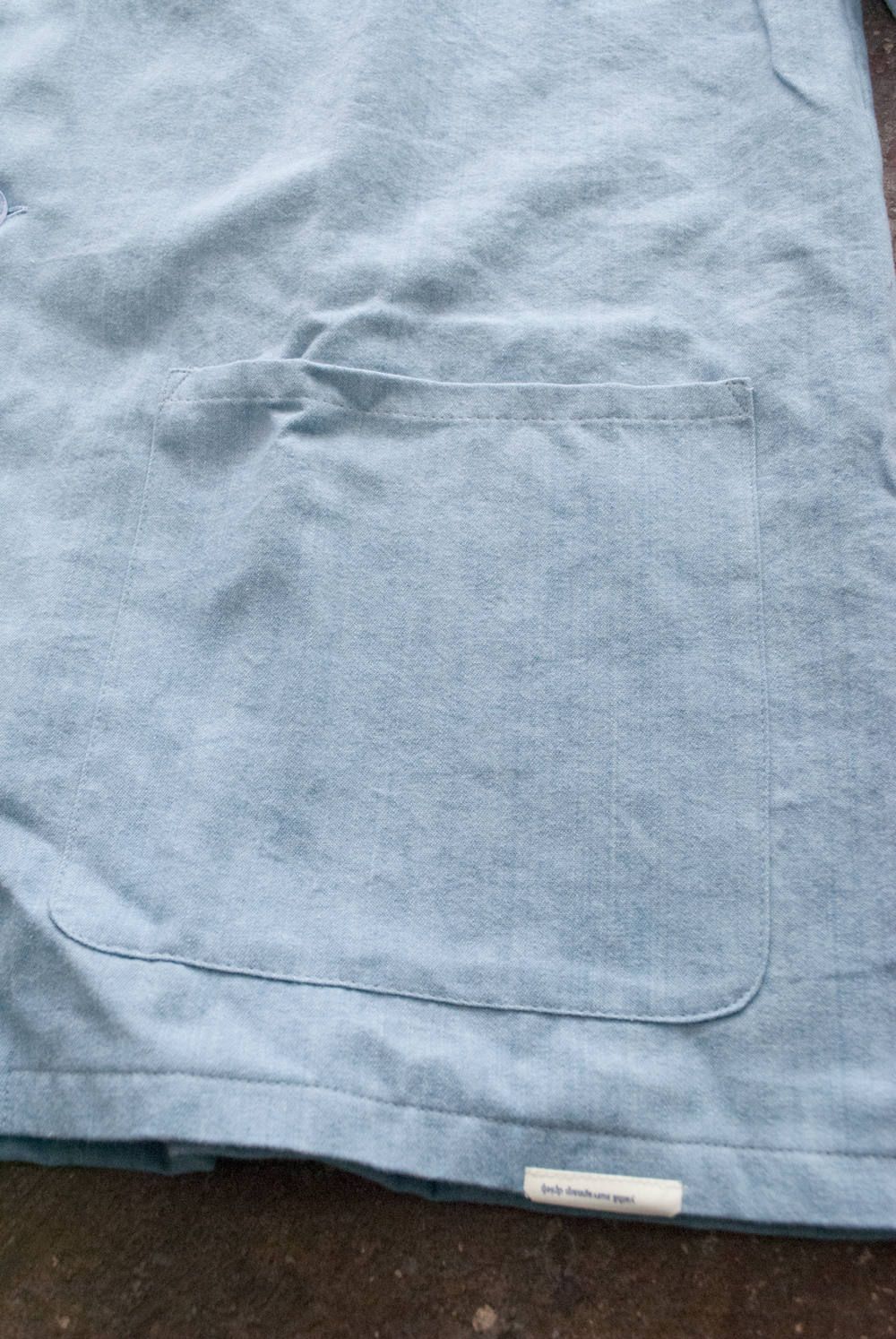 【ラスト1点】【定番人気】"day"pajama(BLEACH DENIM)【ユニセックス】【セットアップ】