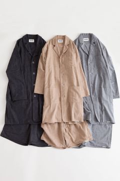 【ラスト1点】"day long"pajama(TOP糸 viyella BEIGE)