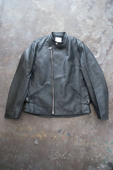 【ラスト1点】セミシングルカウレザーライダース