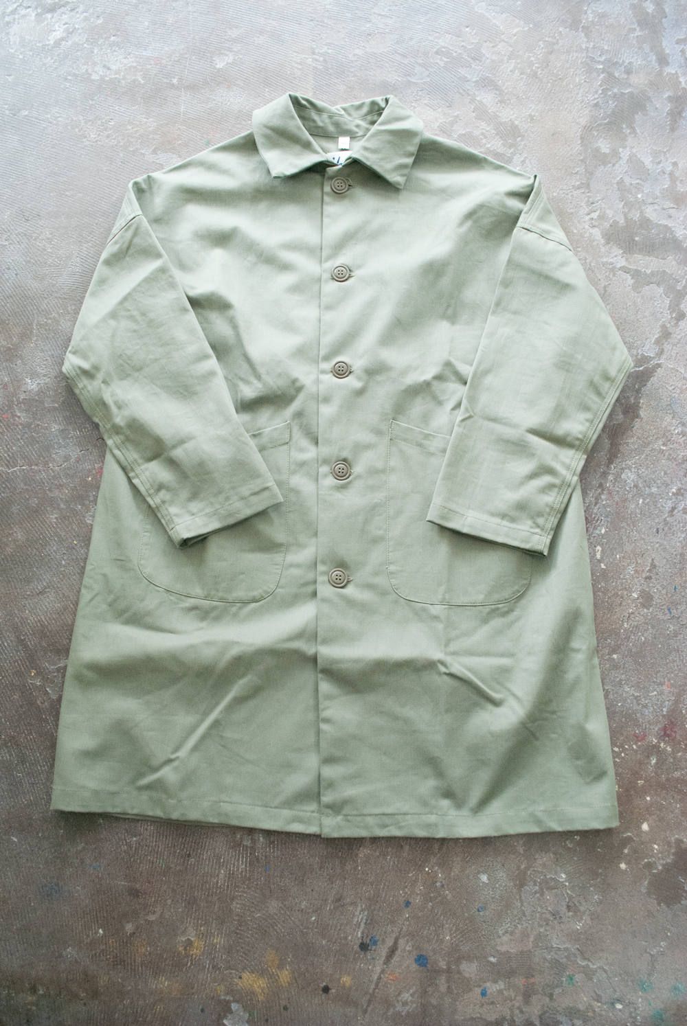 【ラスト1点】【17AW】Duster Coat(OLIVE)【ユニセックス】