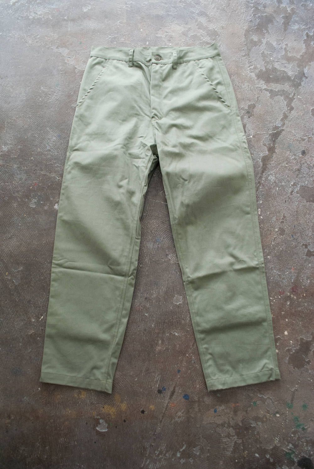 【ラスト1点】【17AW】Engineered Pants(OLIVE)【セットアップ着用可】
