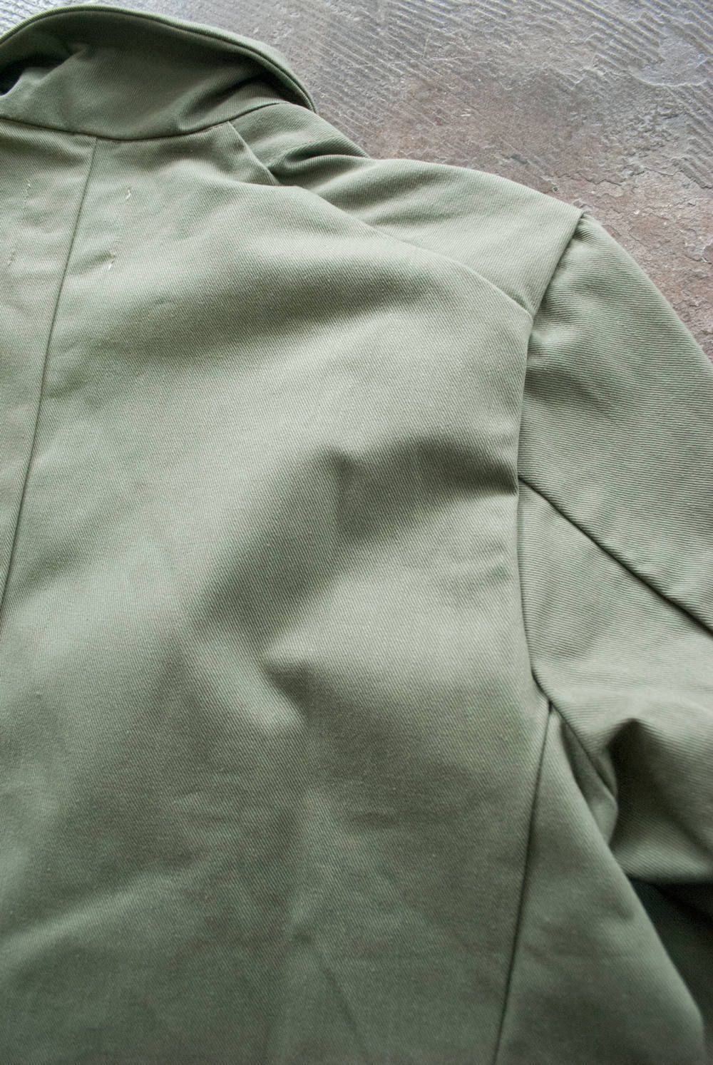 yarmo - 【ラスト1点】【17AW】Work Coat(OLIVE) | Salty