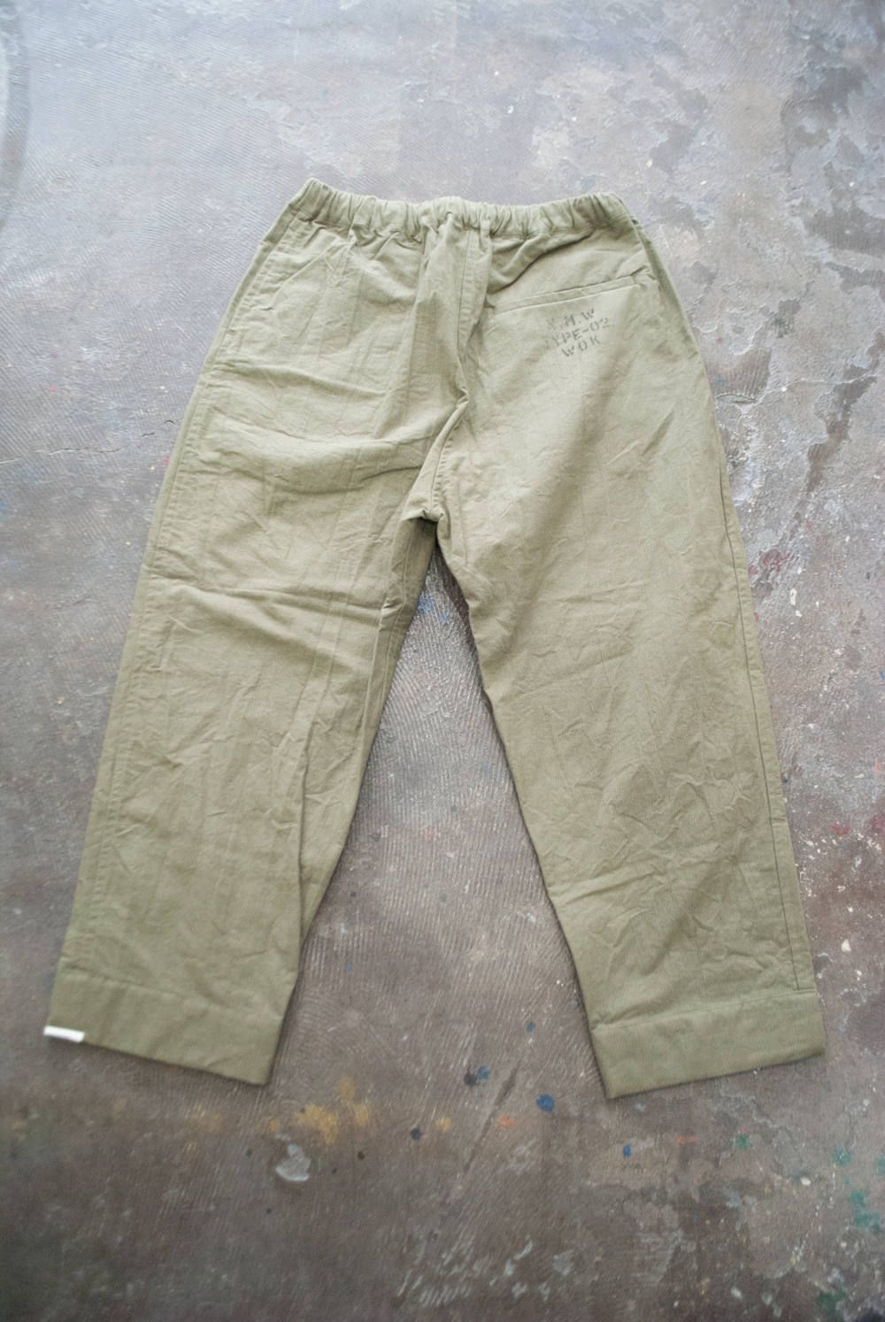 【ラスト1点】"military wok" pajama/パジャマ【ユニセックス】(セットアップ)