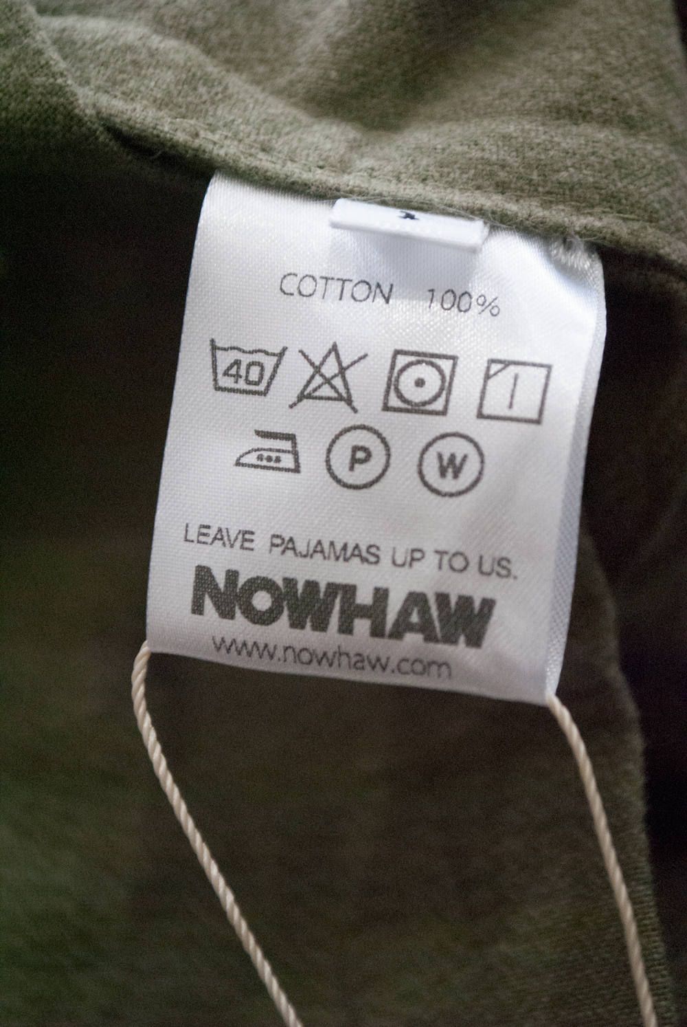【ラスト1点】"military wok" pajama/パジャマ【ユニセックス】(セットアップ)