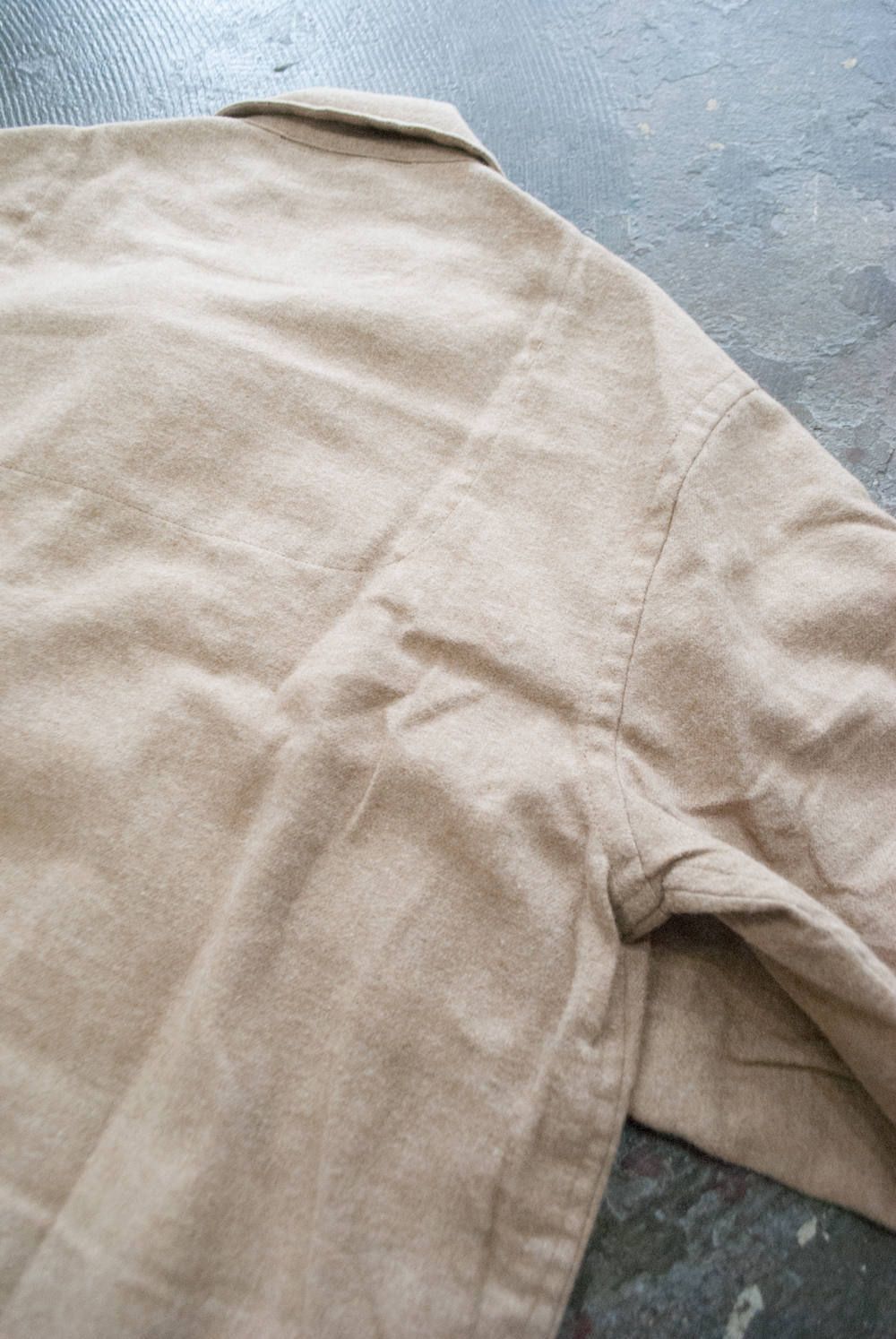 【ラスト1点】"day long"pajama(TOP糸 viyella BEIGE)