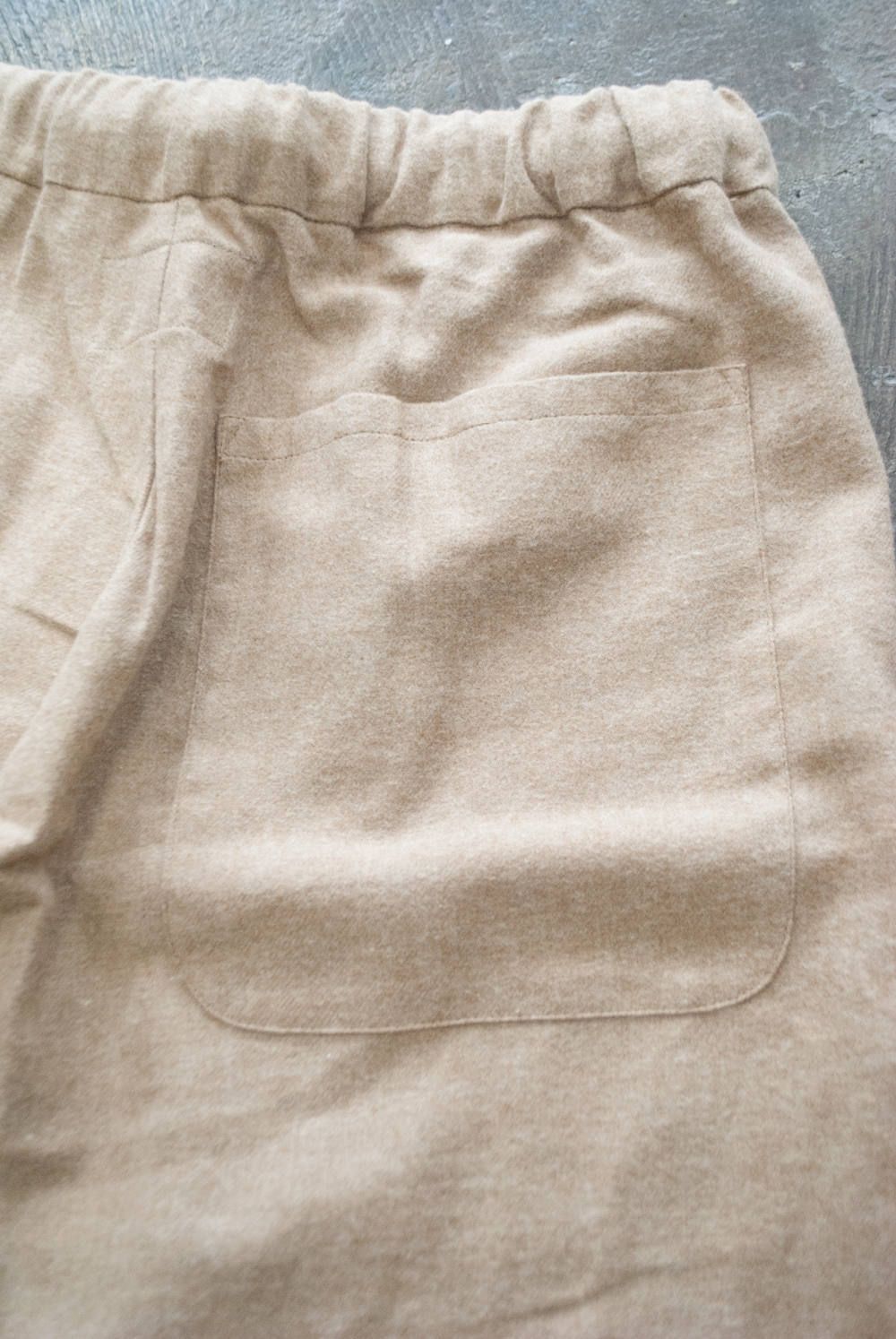 【ラスト1点】"day long"pajama(TOP糸 viyella BEIGE)