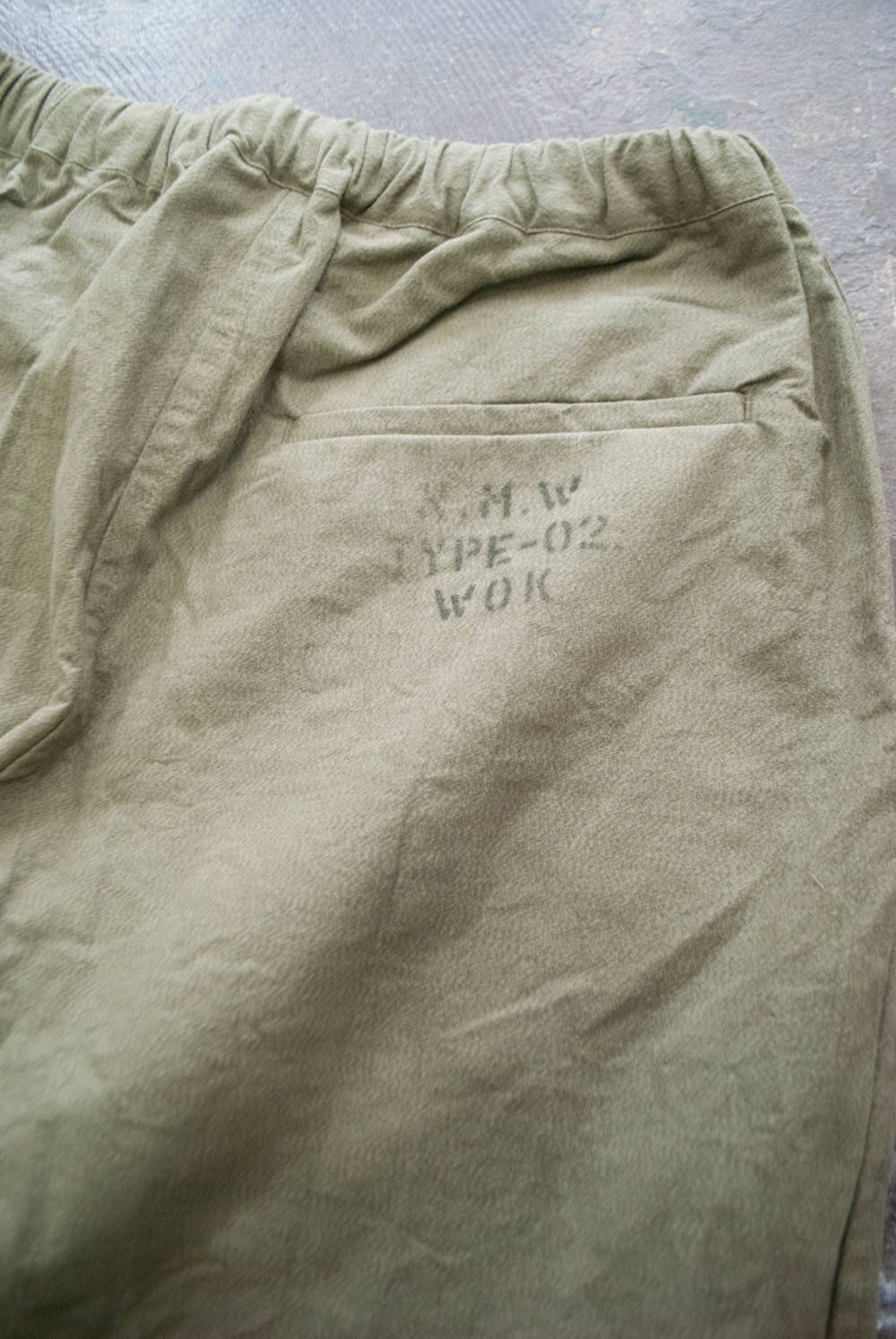 【ラスト1点】"military wok" pajama/パジャマ【ユニセックス】(セットアップ)