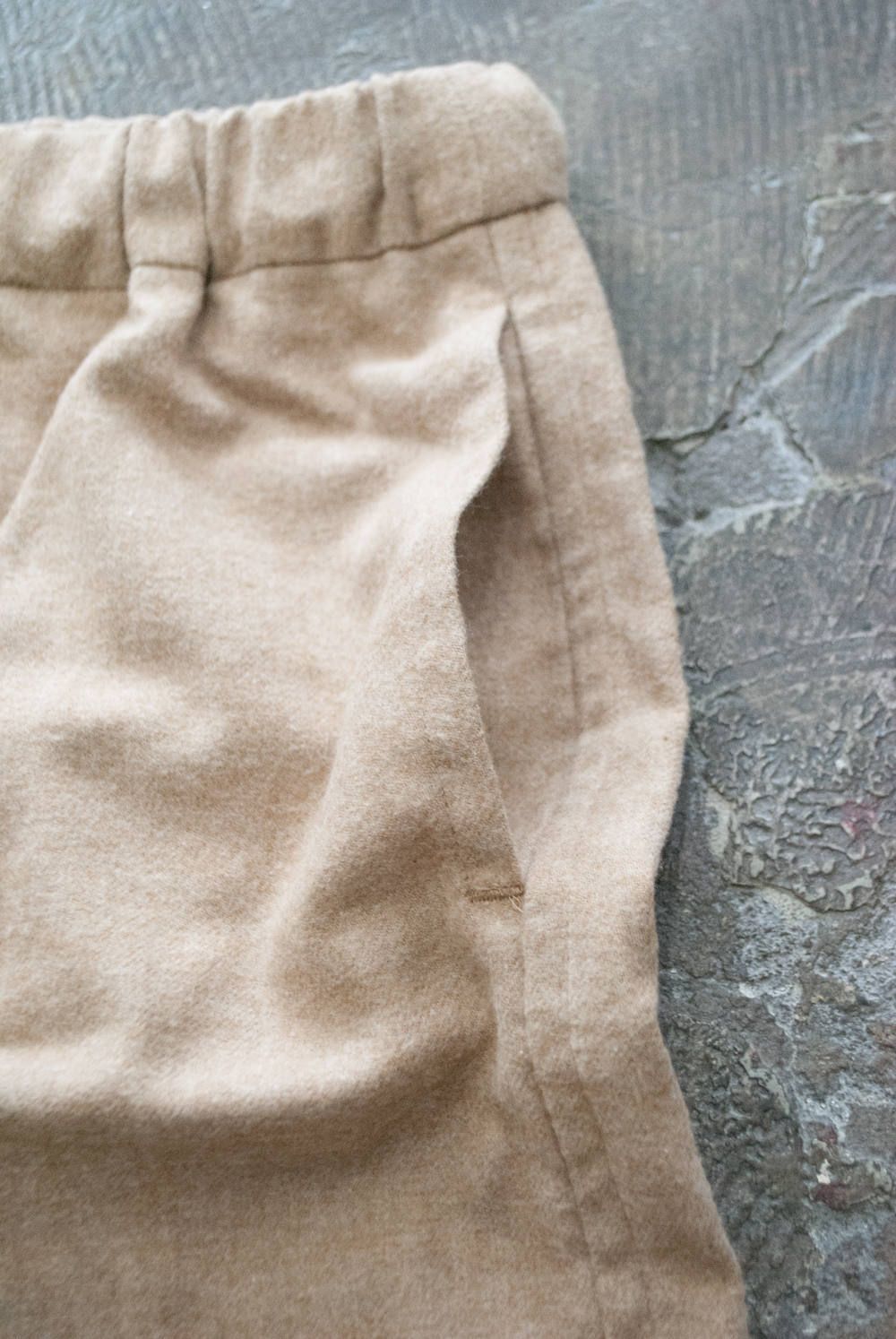 【ラスト1点】"day long"pajama(TOP糸 viyella BEIGE)