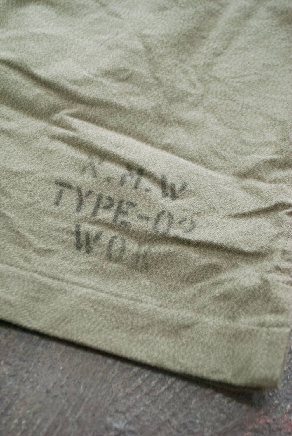 【ラスト1点】"military wok" pajama/パジャマ【ユニセックス】(セットアップ)