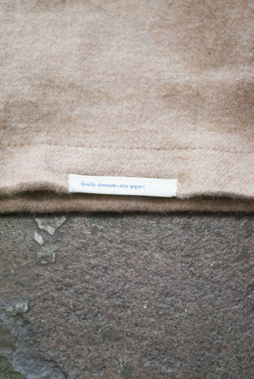 【ラスト1点】"day long"pajama(TOP糸 viyella BEIGE)