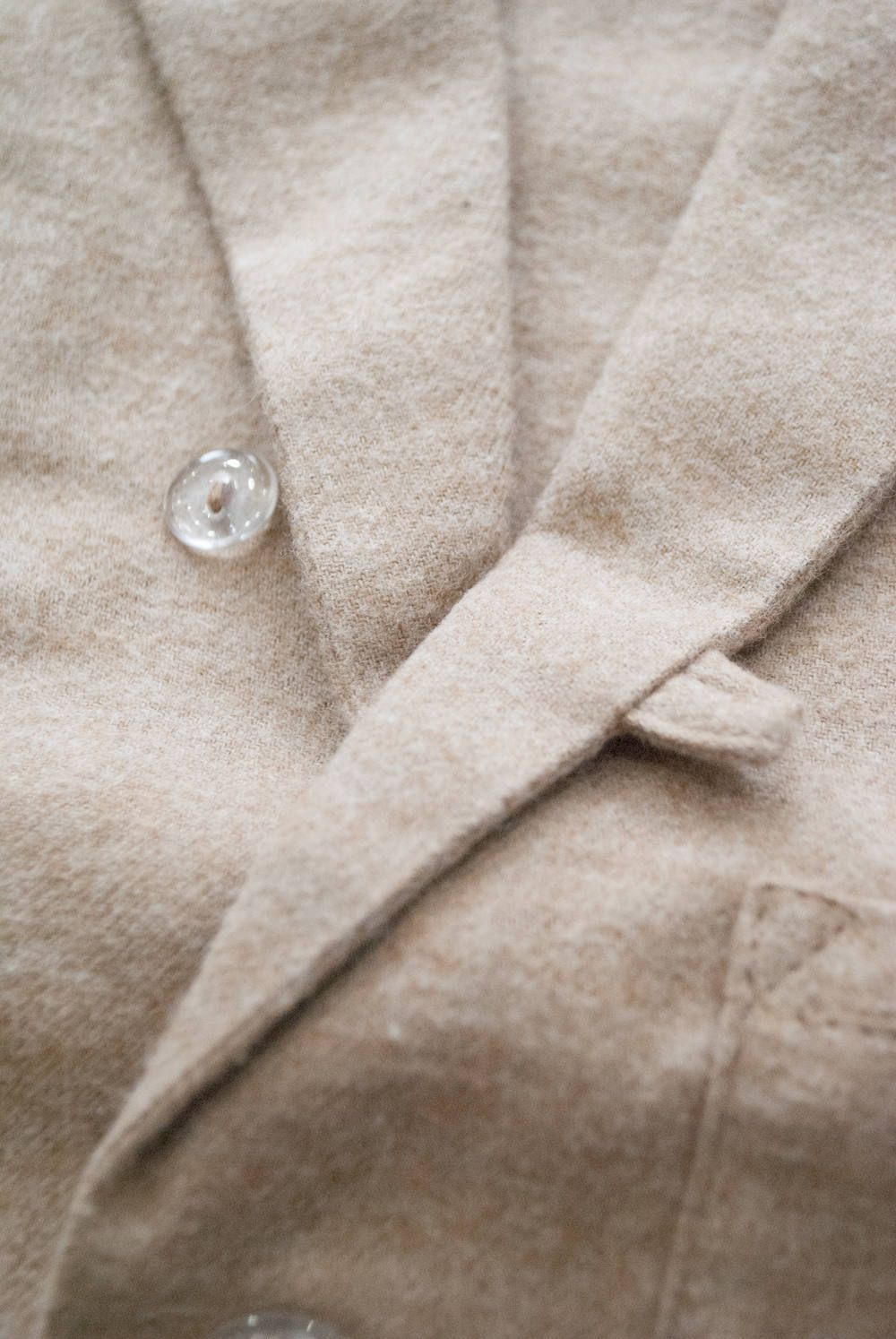 【ラスト1点】"day long"pajama(TOP糸 viyella BEIGE)