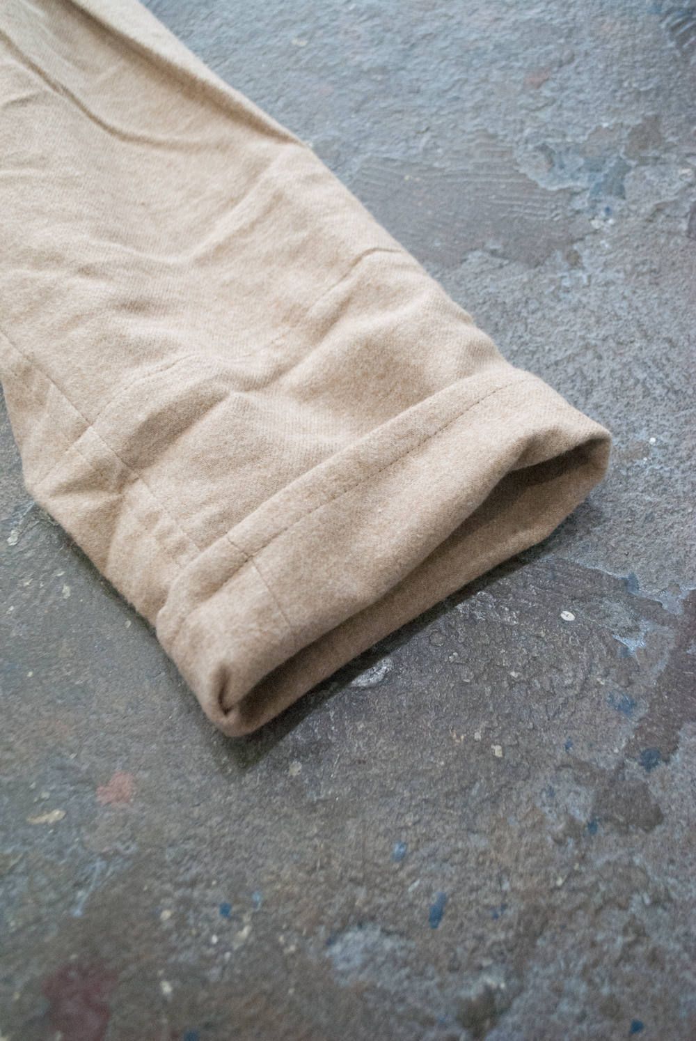 【ラスト1点】"day long"pajama(TOP糸 viyella BEIGE)