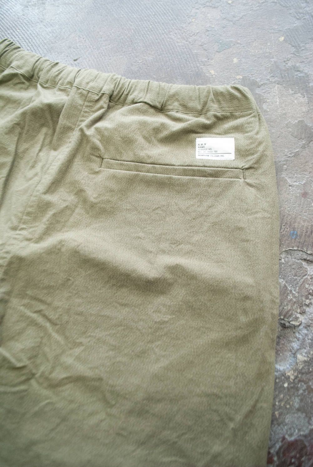 【ラスト1点】"military wok" pajama/パジャマ【ユニセックス】(セットアップ)
