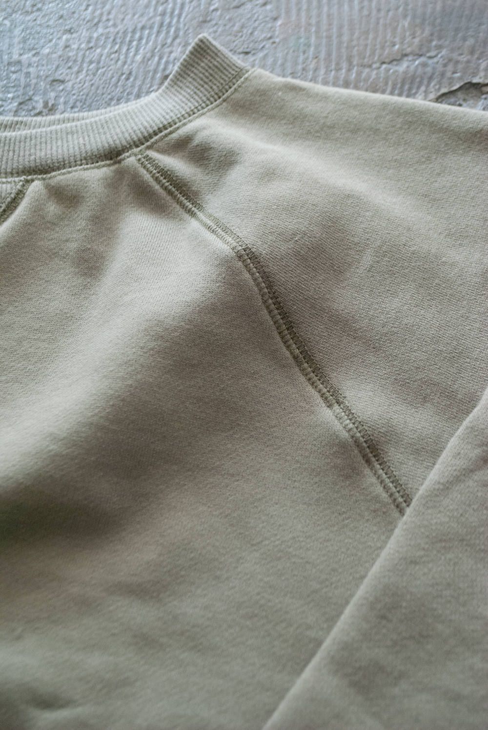 【ラスト1点】"military wok" sweat shirts 【ユニセックス】(OLIVE)
