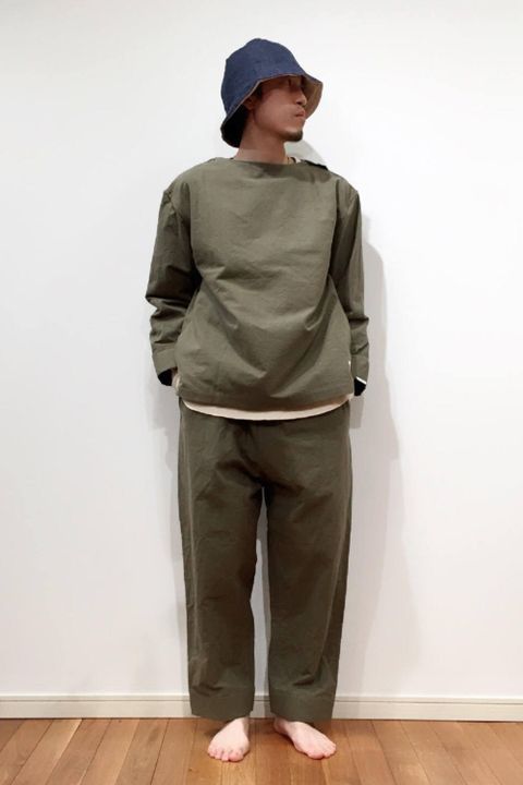 【ラスト1点】"military wok" pajama/パジャマ【ユニセックス】(セットアップ)