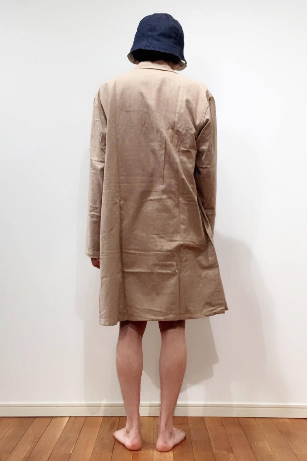 【ラスト1点】"day long"pajama(TOP糸 viyella BEIGE)