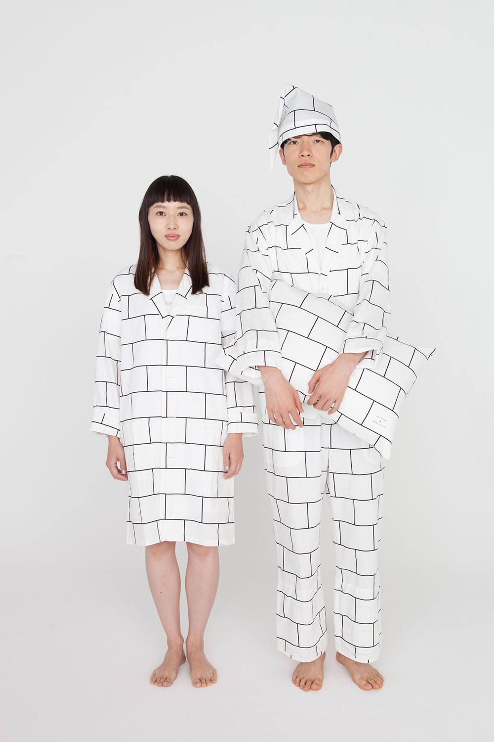 格安最新作新品　NOWHAW × HIMAA ノウハウ day pajama パジャマ スーツ