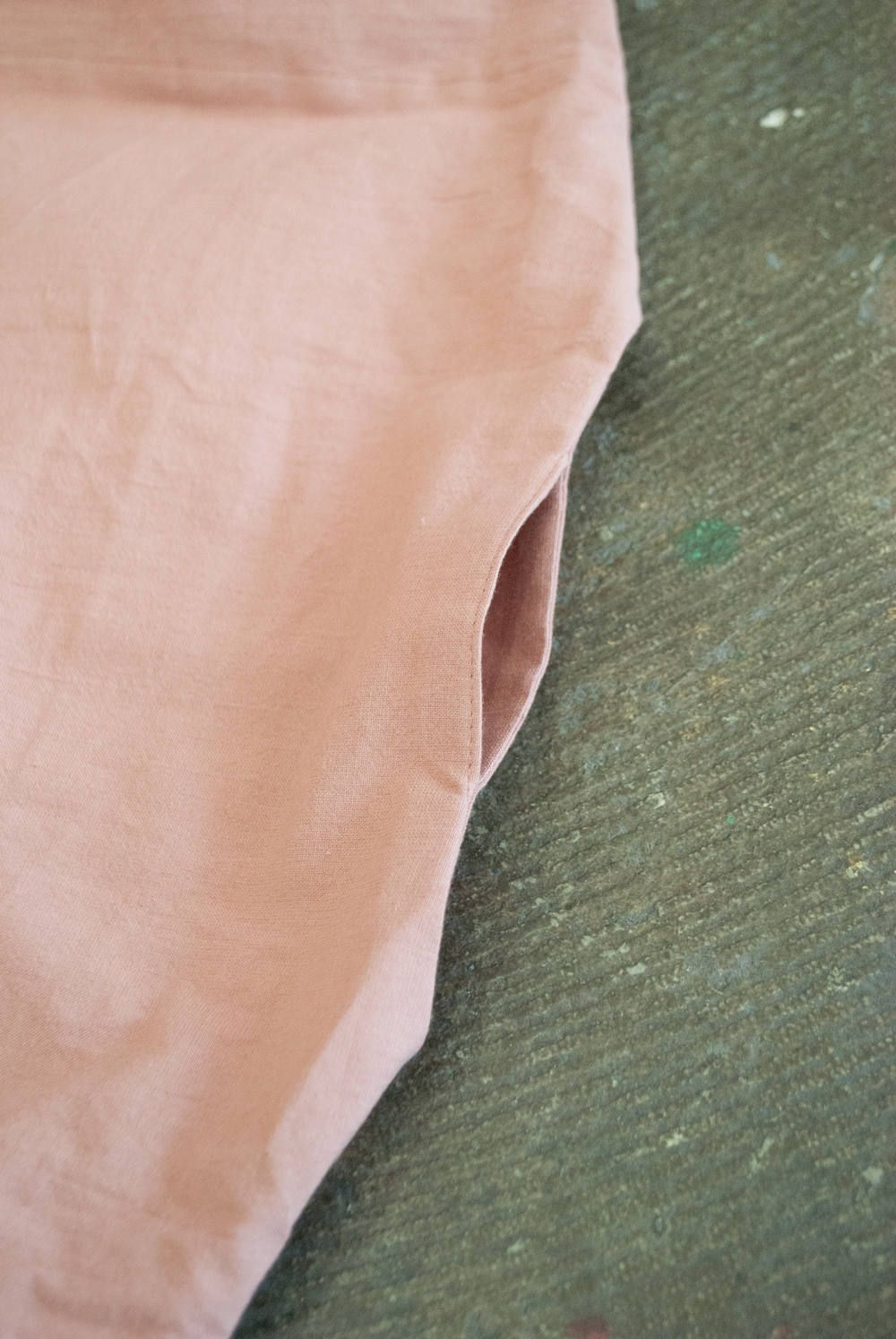 【ラスト1点】"shhh"pajama washed cotton/パジャマ(セットアップ)【ユニセックス】(MOSS PINK)