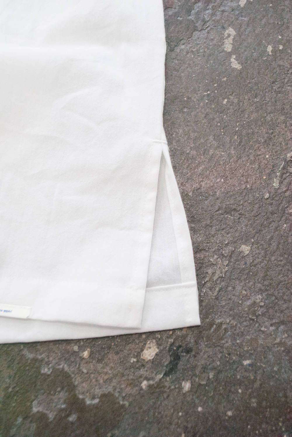 【ラスト1点】"zen"pajama washed cotton/パジャマ(セットアップ)【ユニセックス】(WHITE)