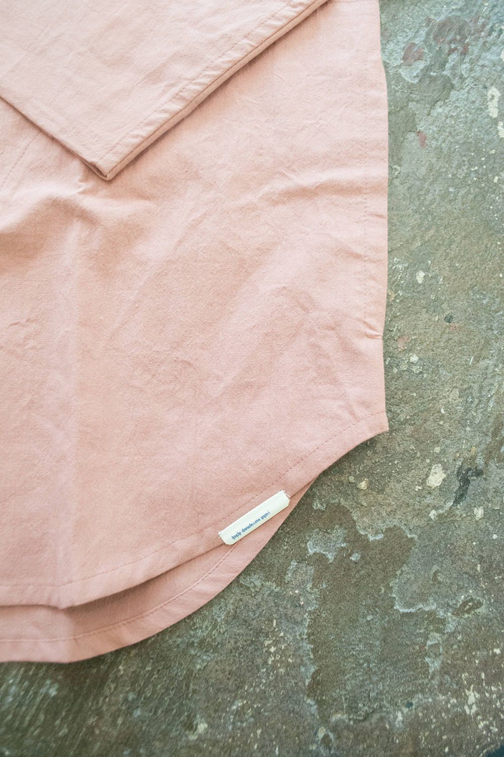 【ラスト1点】"shhh"pajama washed cotton/パジャマ(セットアップ)【ユニセックス】(MOSS PINK)